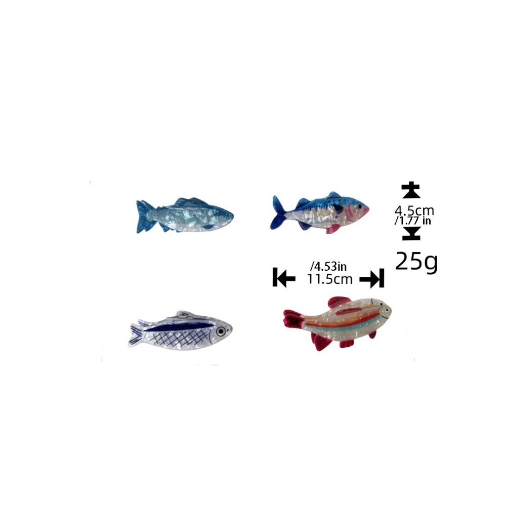 Hairpin Ocean Animal Hair Claw - Korean Girls Lifestyle 评论和价格