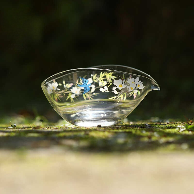 200ml Glass Fair Cup Thickened - Korean Tea Set 评论和价格