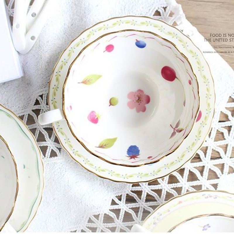 Ceramic Coffee Cup Set Europea - Korean Tea Set 评论和价格