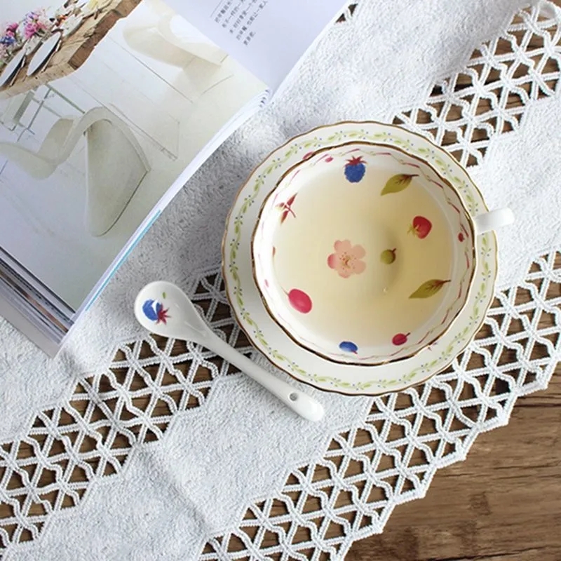 Ceramic Coffee Cup Set Europea - Korean Tea Set 评论和价格