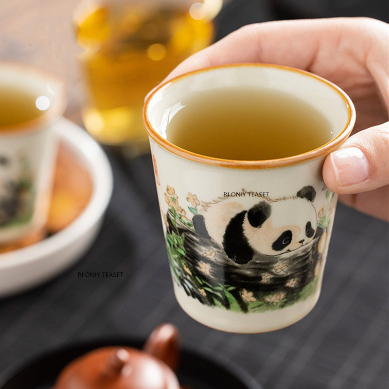 1 Pc Chinese Tradition Ru Kiln - Korean Tea Set 评论和价格