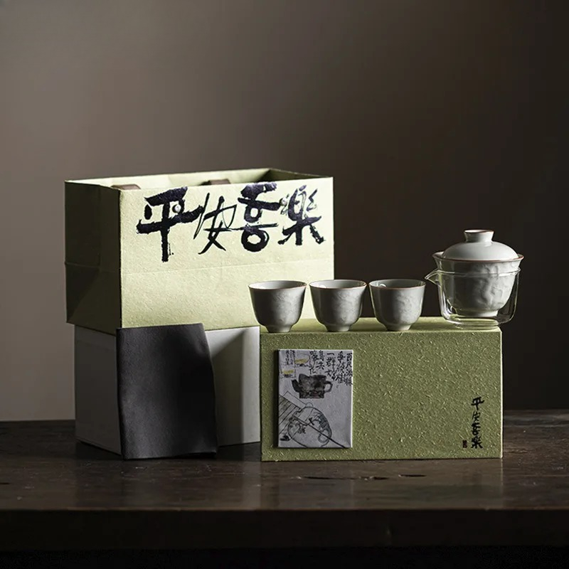 Boutique Handmade Relief Cover - Korean Tea Set 评论和价格