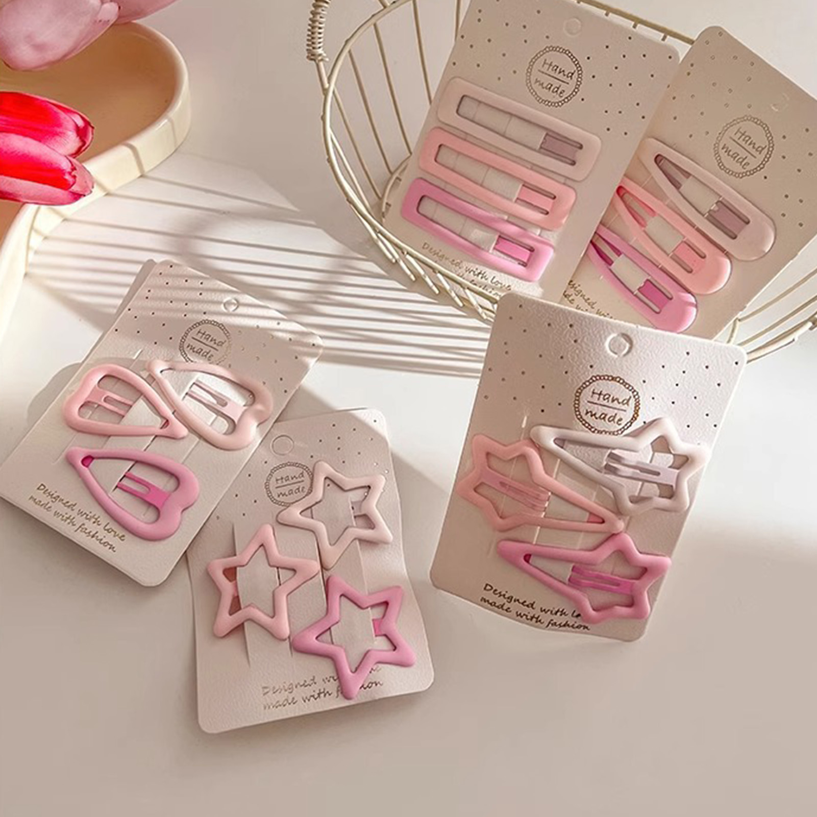 3PCS Sweet Style Headwear Pins - Korean Women Lifestyle 评论和价格