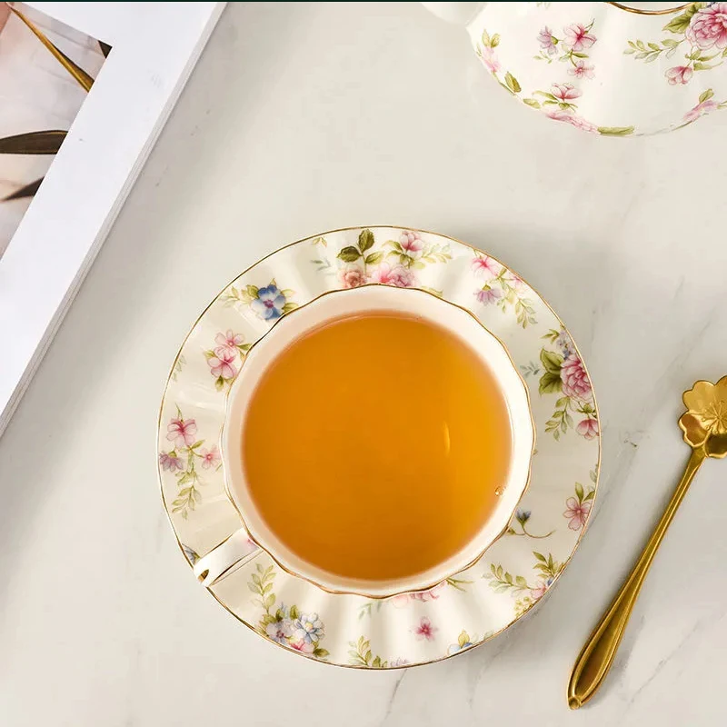 3PCS/Sets Pastoral style Flowe - Korean Tea Set 评论和价格