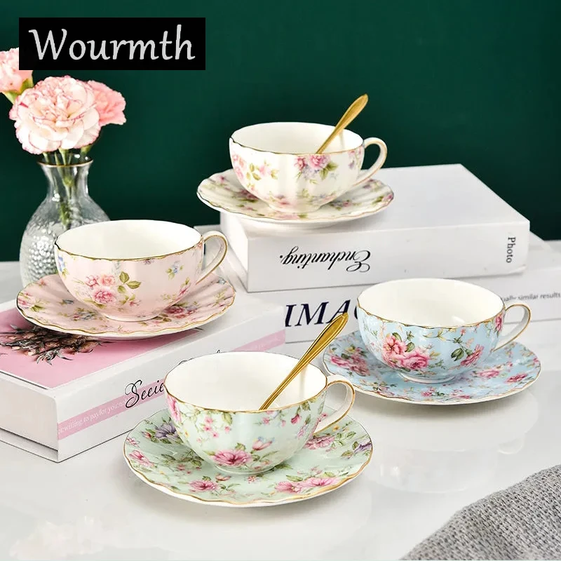 3PCS/Sets Pastoral style Flowe - Korean Tea Set 评论和价格