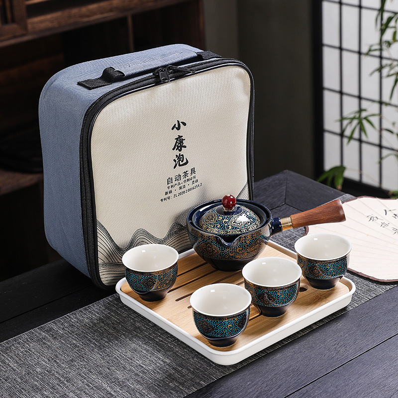 Chinese Kung Fu Tea Set Sand C - Korean Tea Set 评论和价格