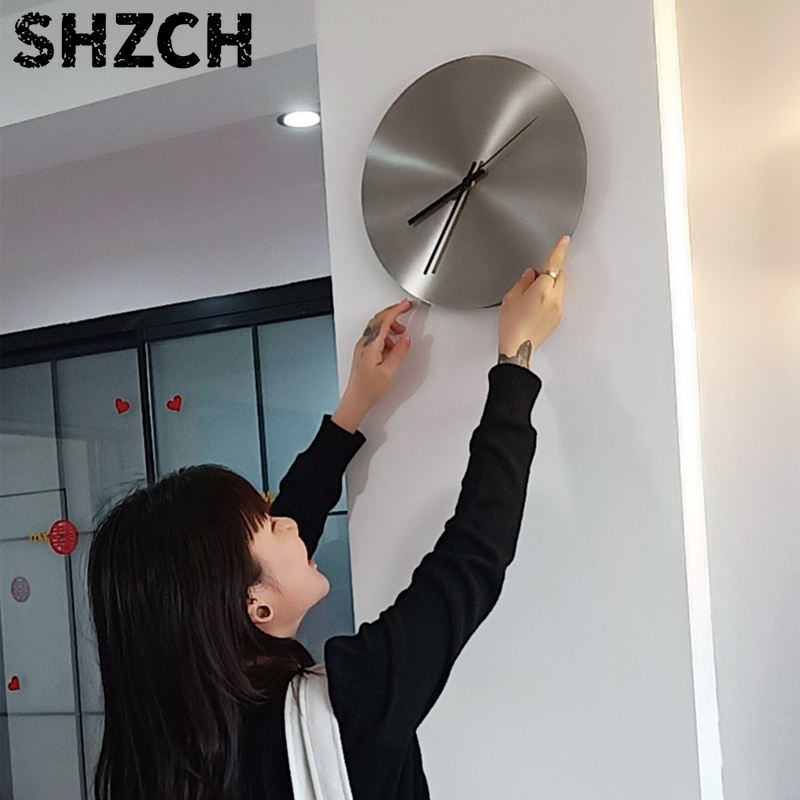 Stainless Steel 3d Wall Clock  - Korean Lifestyle Studio 评论和价格