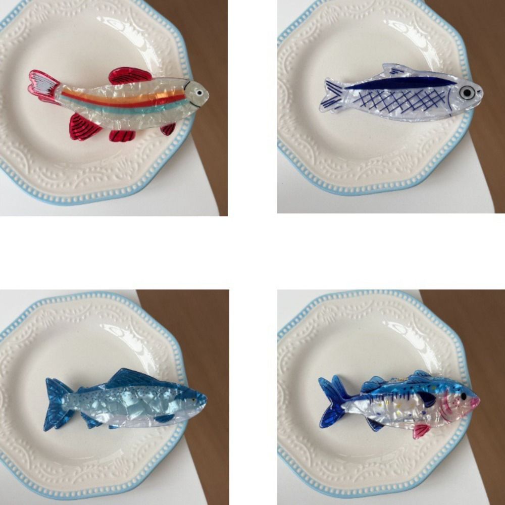 Hairpin Ocean Animal Hair Claw - Korean Women Lifestyle 评论和价格