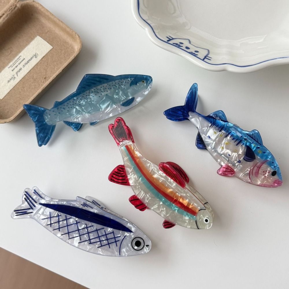 Hairpin Ocean Animal Hair Claw - Korean Women Lifestyle 评论和价格