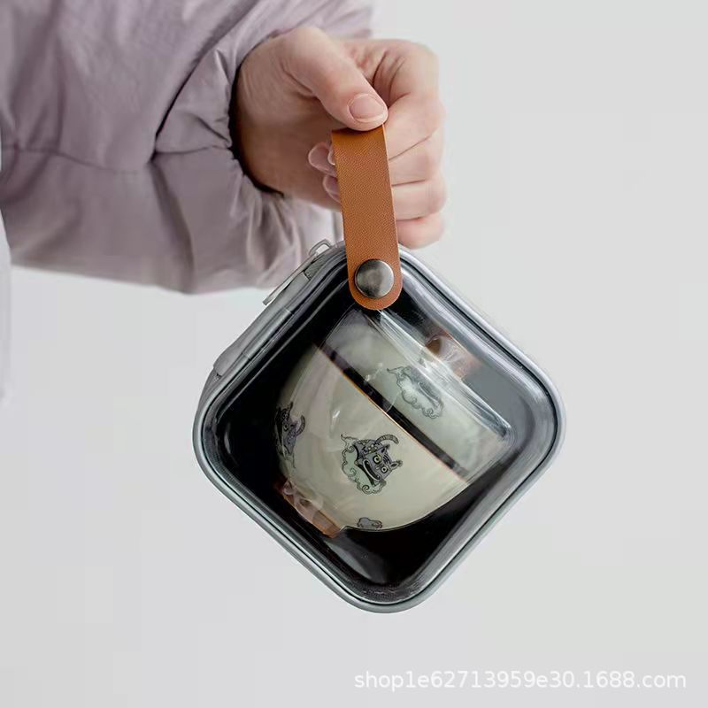 Travel Tea Set Portable Bag Qu - Korean Tea Set 评论和价格