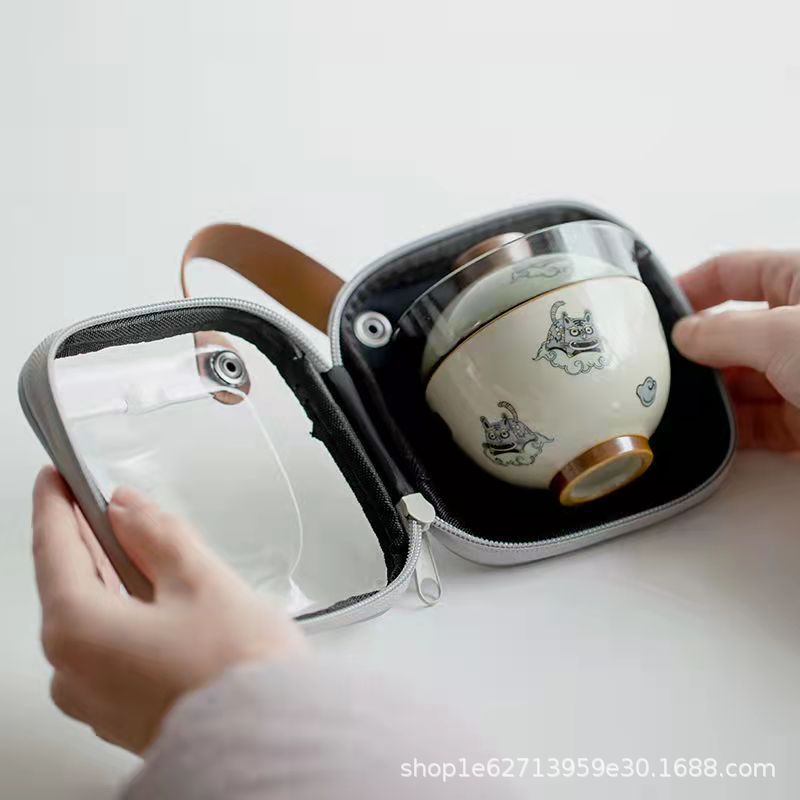 Travel Tea Set Portable Bag Qu - Korean Tea Set 评论和价格