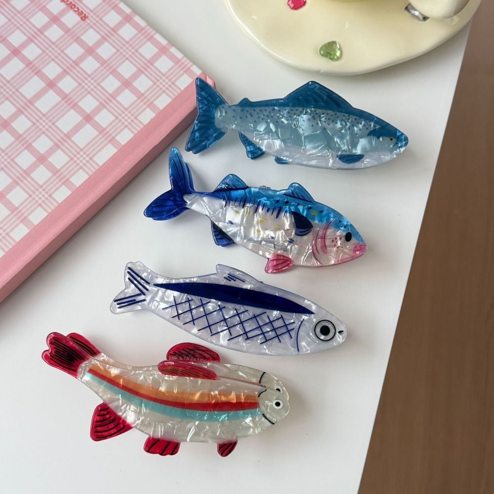 4Pcs Hairpin Ocean Animal Hair - Korean Women Lifestyle 评论和价格
